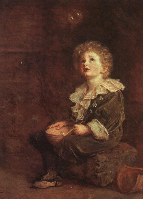 Sir John Everett Millais Bubbles